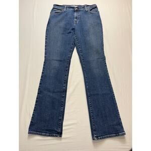 Womens Levi's 550 Relaxed Boot Cut Jeans Size 12 Long Stretch Denim